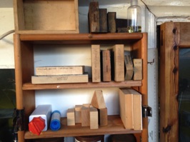 Prepared English Boxwood blocks for wood engraving